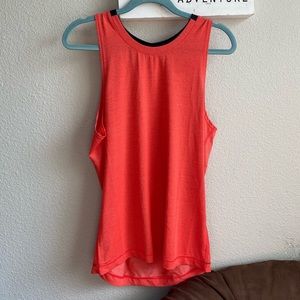 lululemon Tank Top Orange